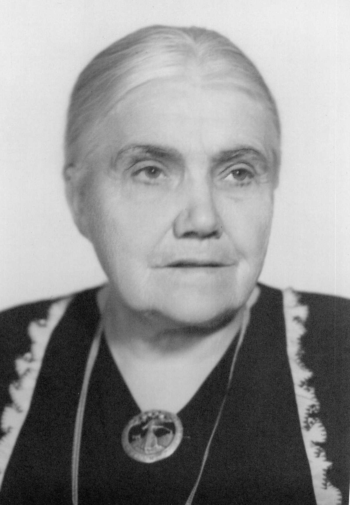 Gjertine, mor til Andreas, cirka 1948