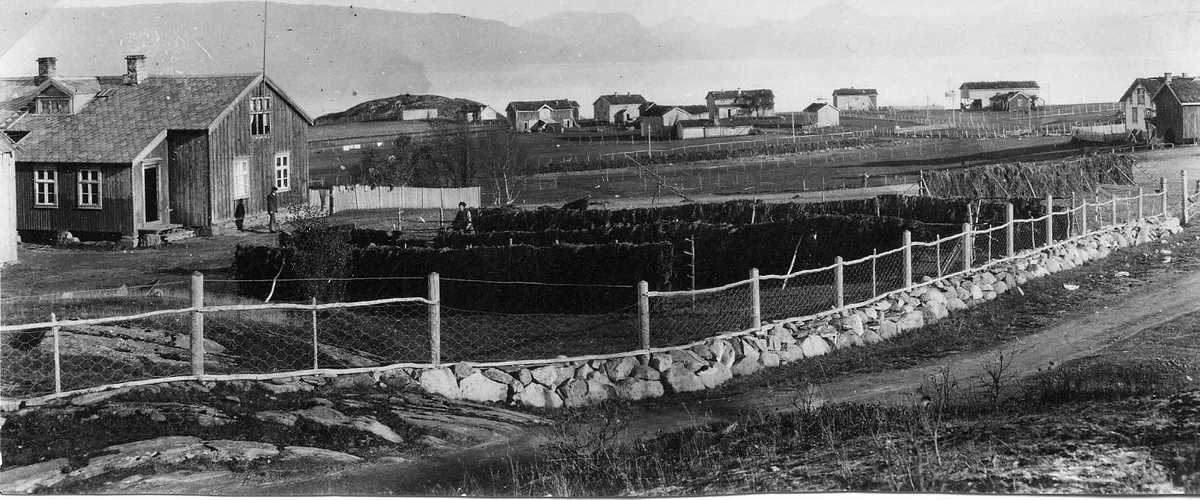 Virekbygda sett frå Gjerdhågen i 1920- og -30-åra Virekbygda sett frå Gjerdhågen i 1920- og -30-åra